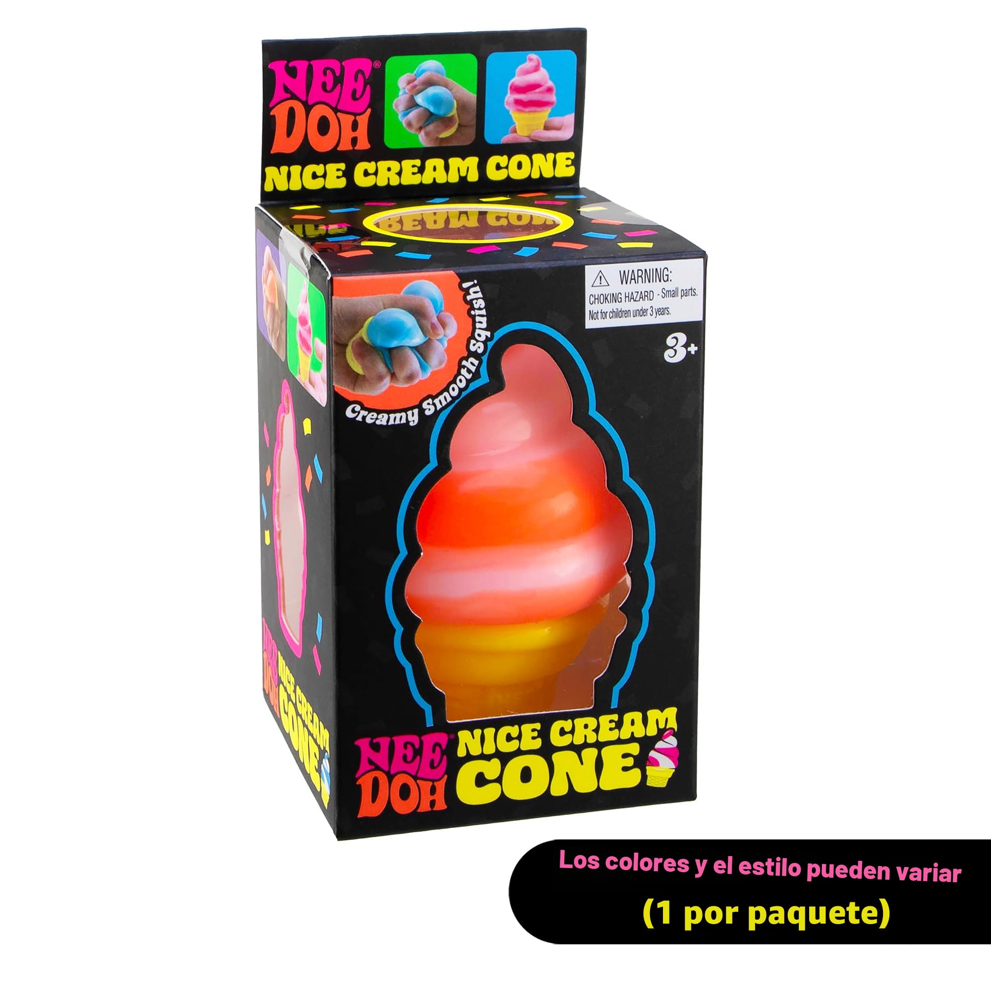 Amazon.com: Schylling Needoh Nice Cream Cone - Juguete sensorial
